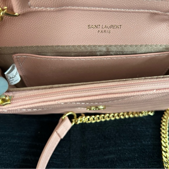 Yves Saint Laurent Blush Quilted Crossbody Bag YSL - Picture 7 of 7